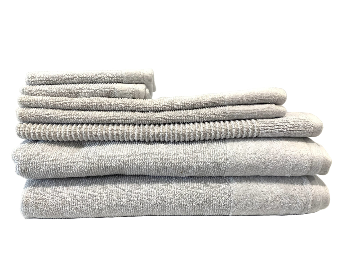 Bambury - Costa 7Pce Towel Set - Silver image 0