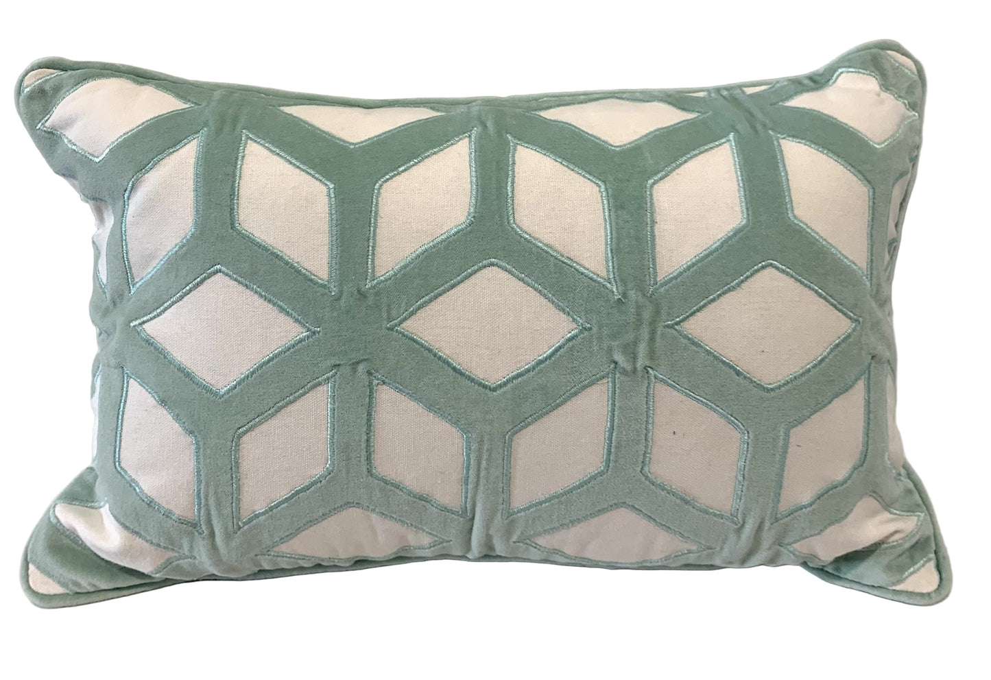 Paloma Cushion Ruby Mint 30 x 50cm image 0