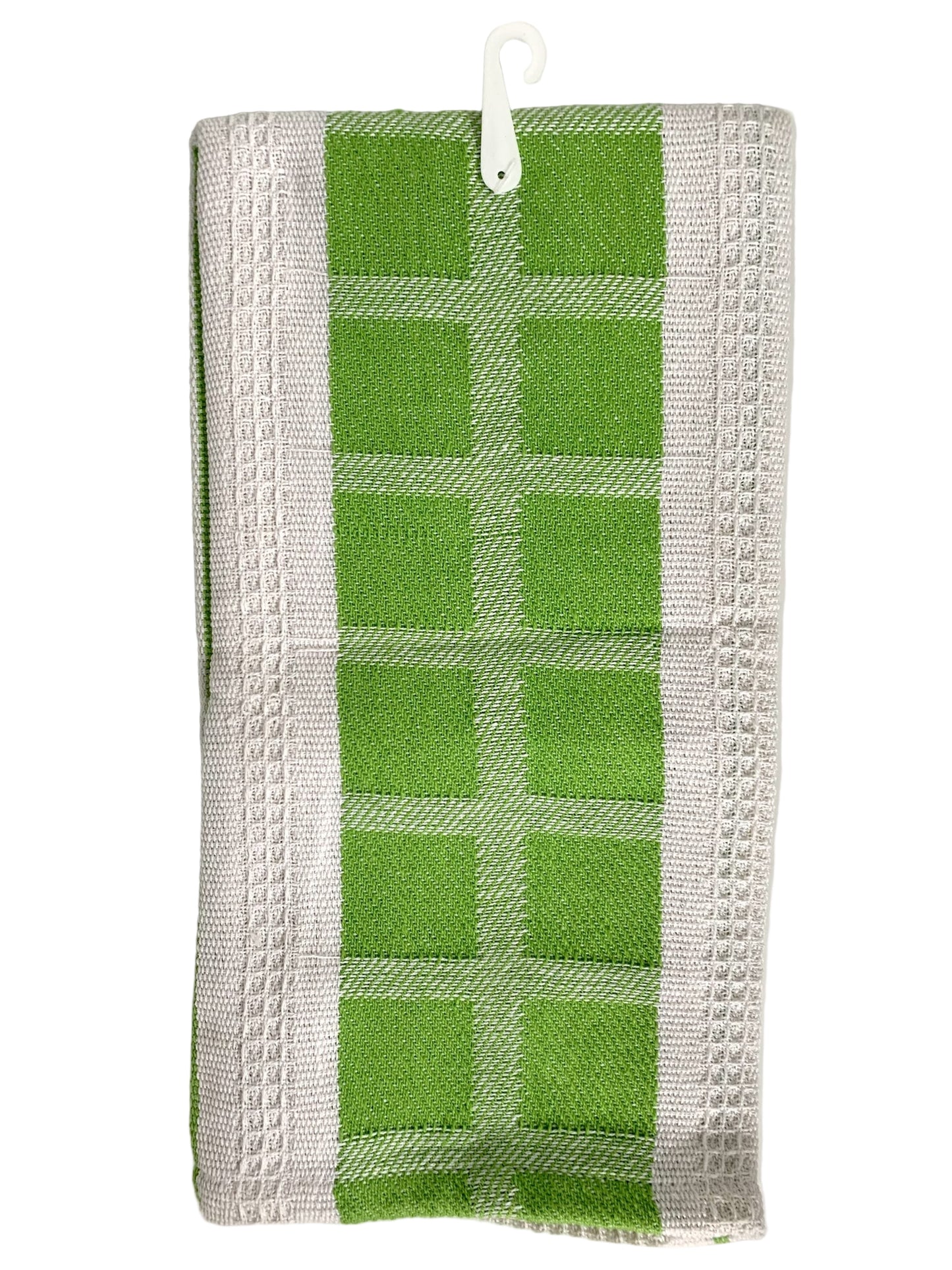 Lintex T Towel Checkers - Leaf Green image 0
