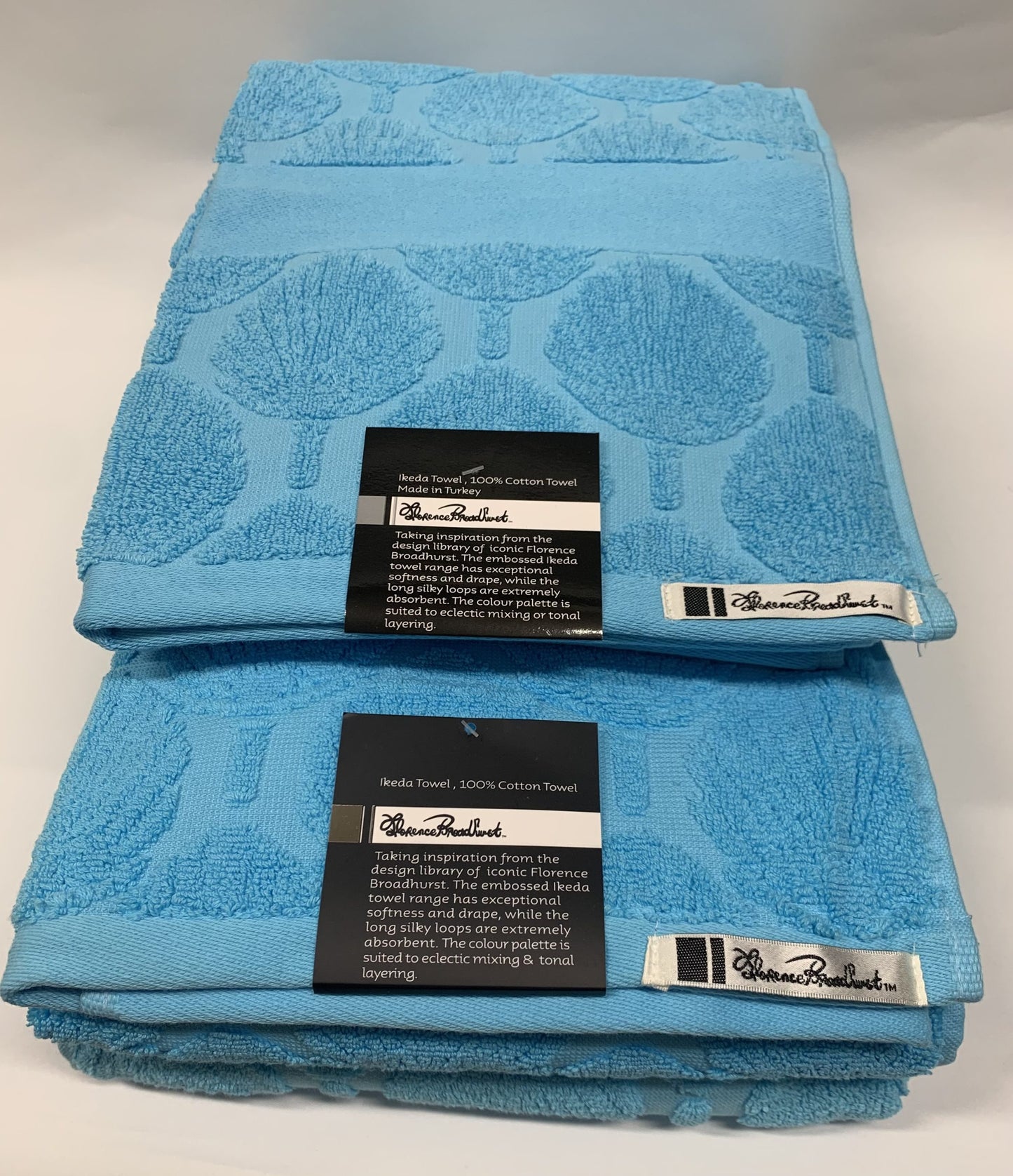 Florence Broadhurst -Ikeda 4pce Towel Set - Teal image 0