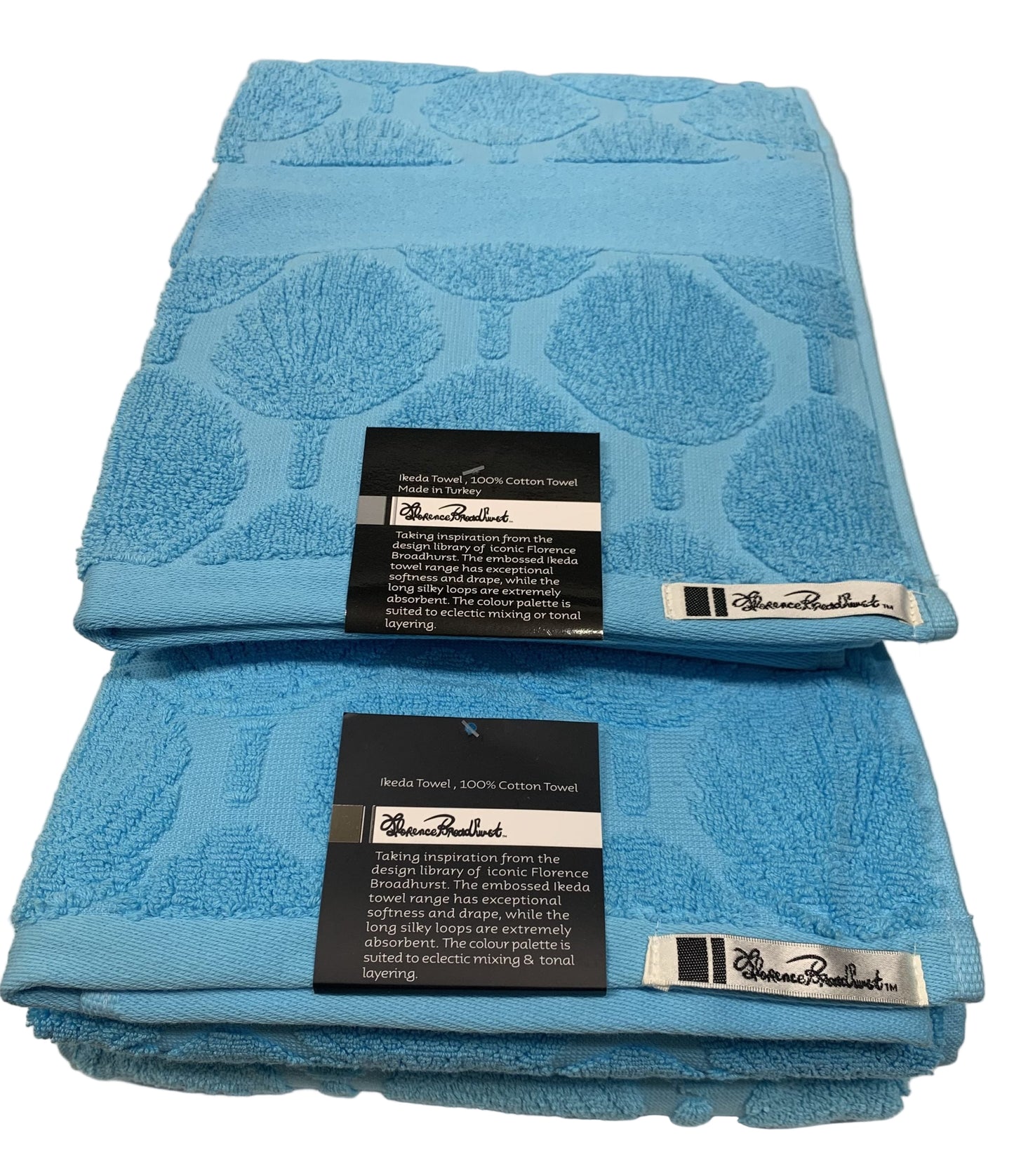 Florence Broadhurst -Ikeda 4pce Towel Set - Teal image 0