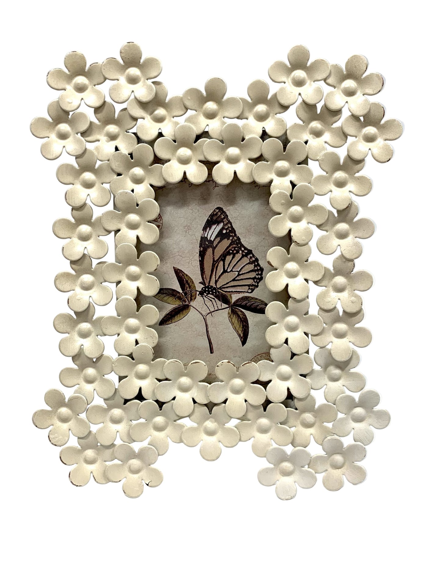 Metal Picture Frame - Flowers image 0