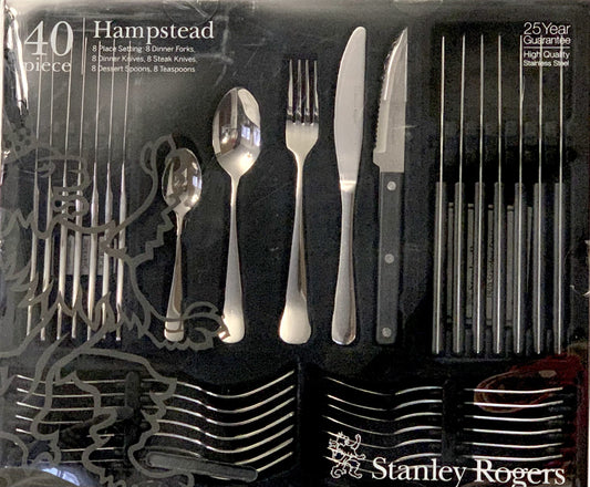 Stanly Rogers - Hampstead 40 piece Cutlery Set image 1