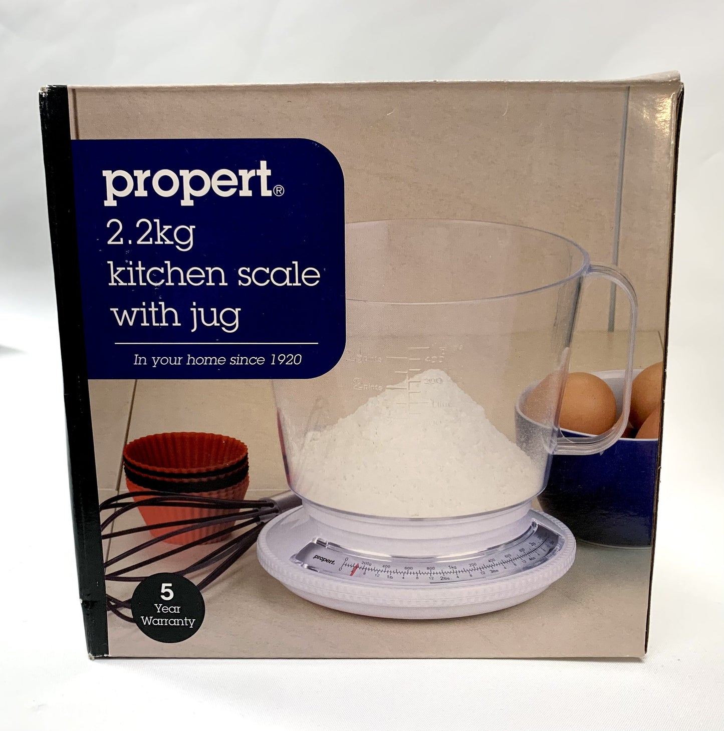 Propert 2.2kg Kitchen Scale with Jug image 0