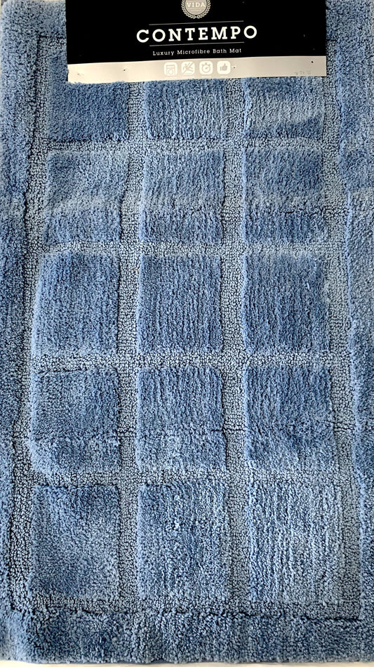 Contempo Luxury Microfibre Bath Matt 60cm x 100cm image 1