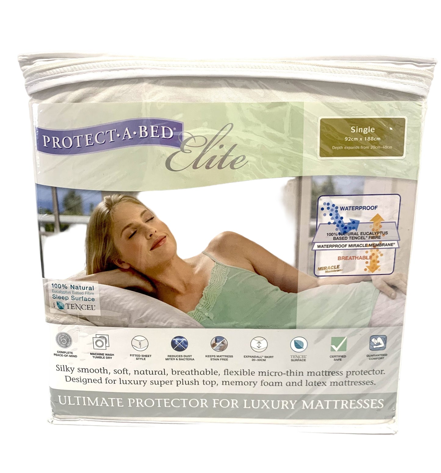 Protect a Bed - Elite Waterproof Mattress Protector - Single image 0