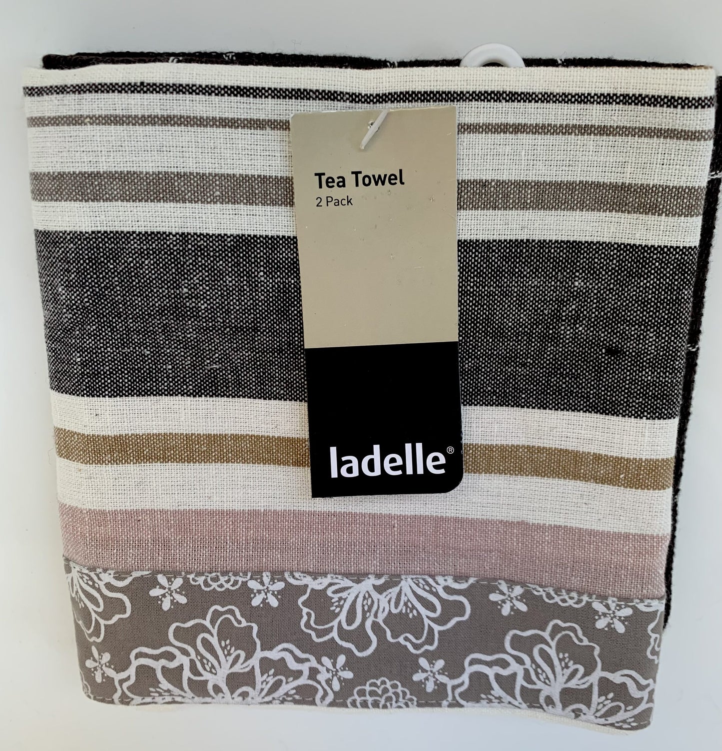 Ladelle T Towel 2 Pack Carmen Asst'd image 0