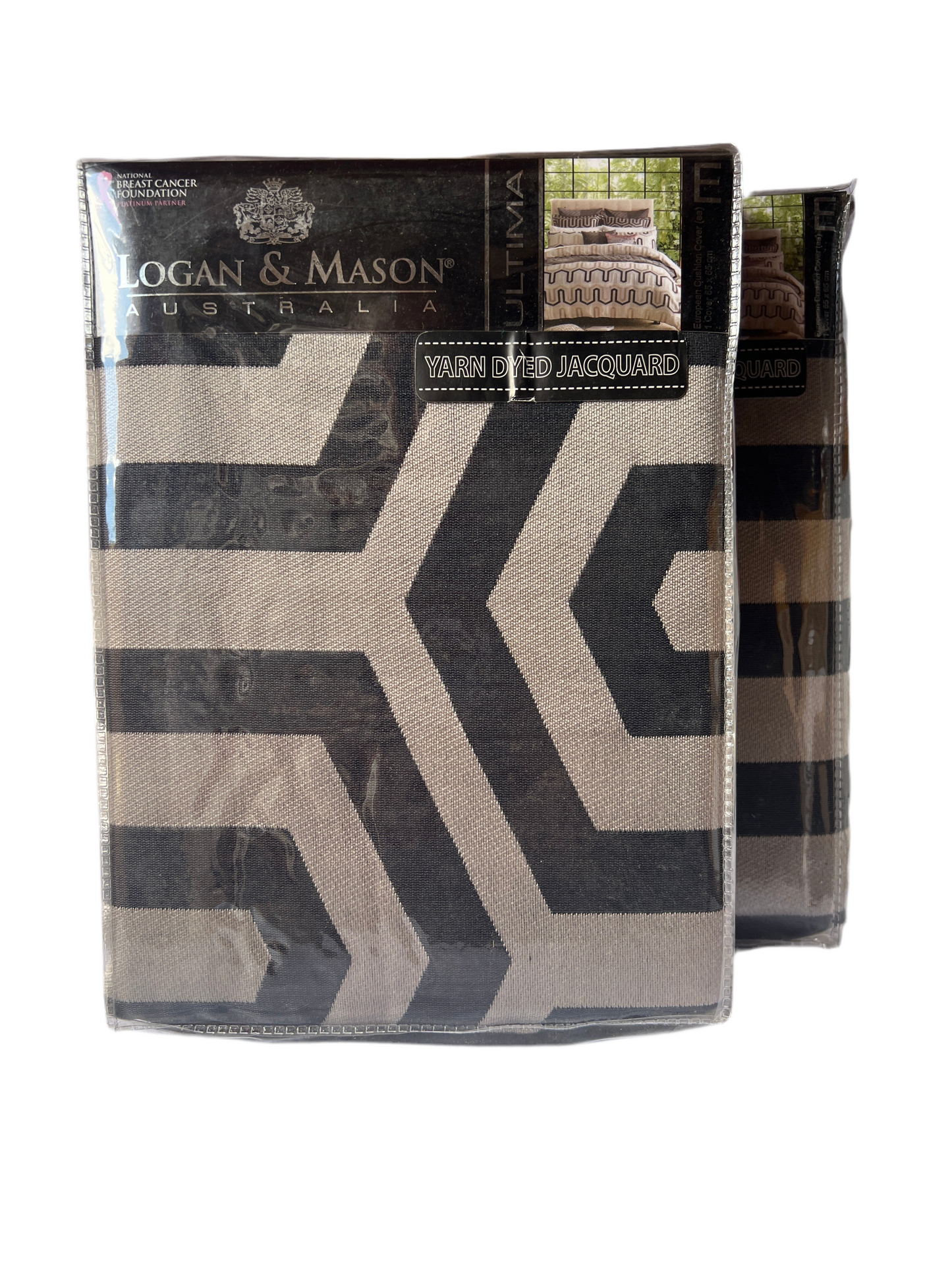 Logan & Mason - Super King - Omega Stone Quilt Package