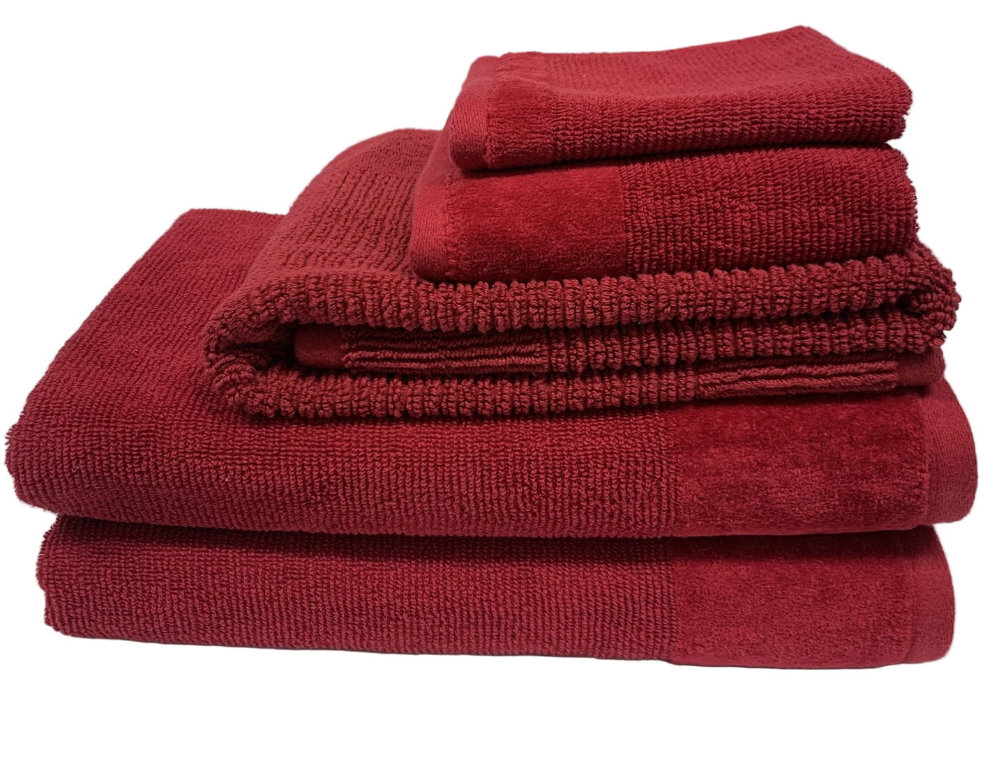 Bambury - Costa 5Pce Towel Set - Raspberry image 0