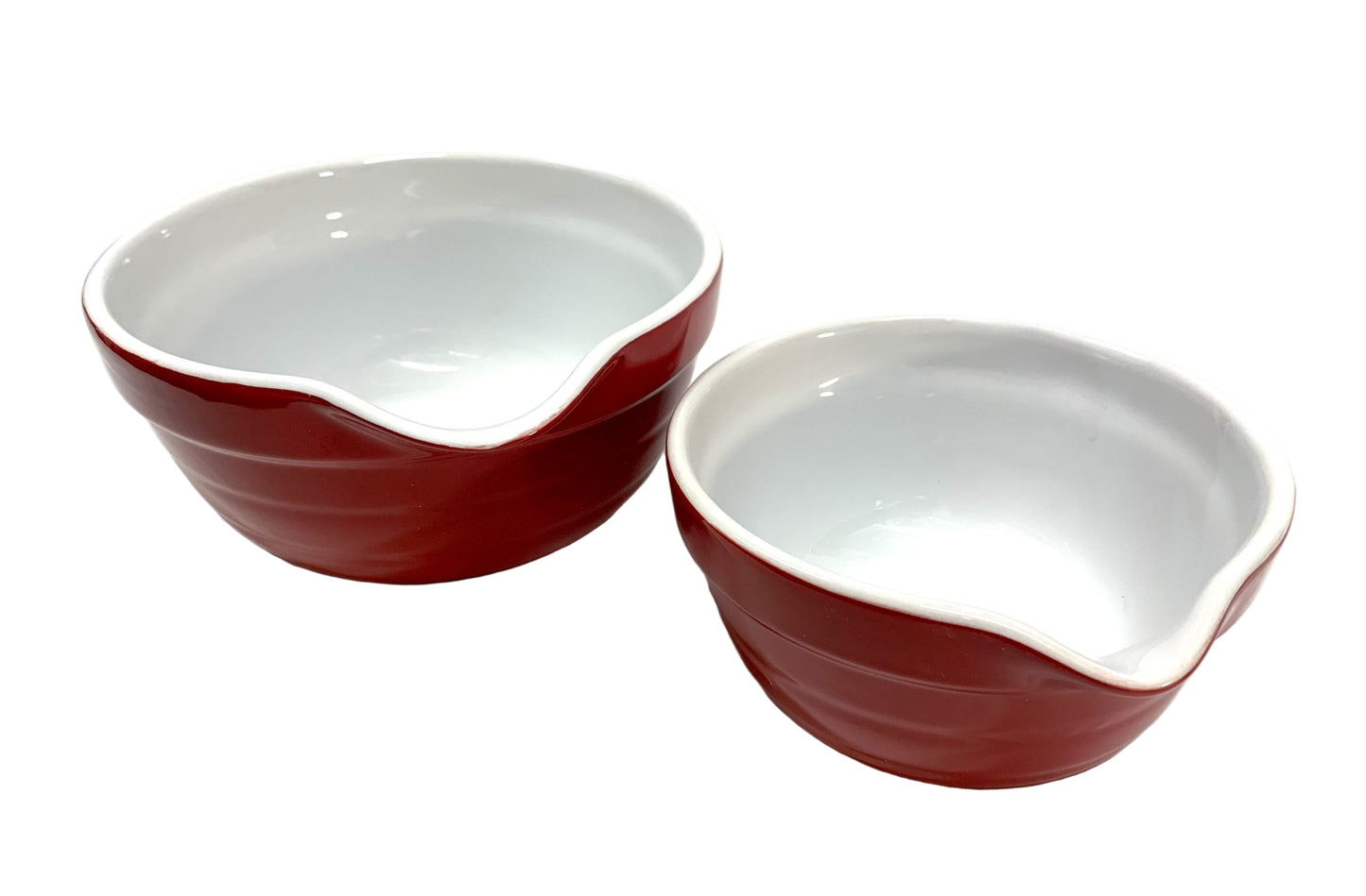 Retro Mixing Bowl Set - Red image 0