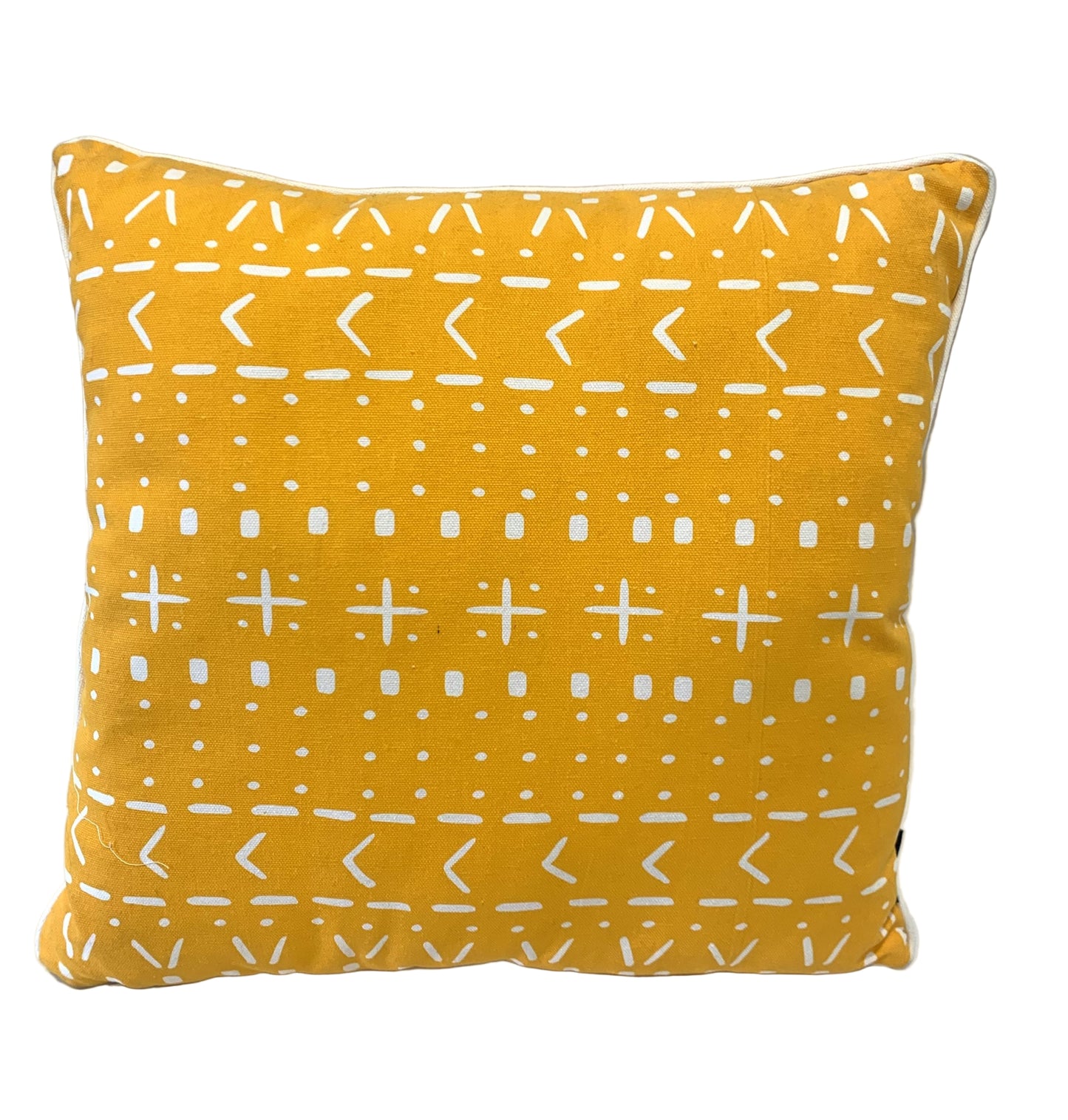 Geo Design Yellow Cushion 45 x 45cm image 0