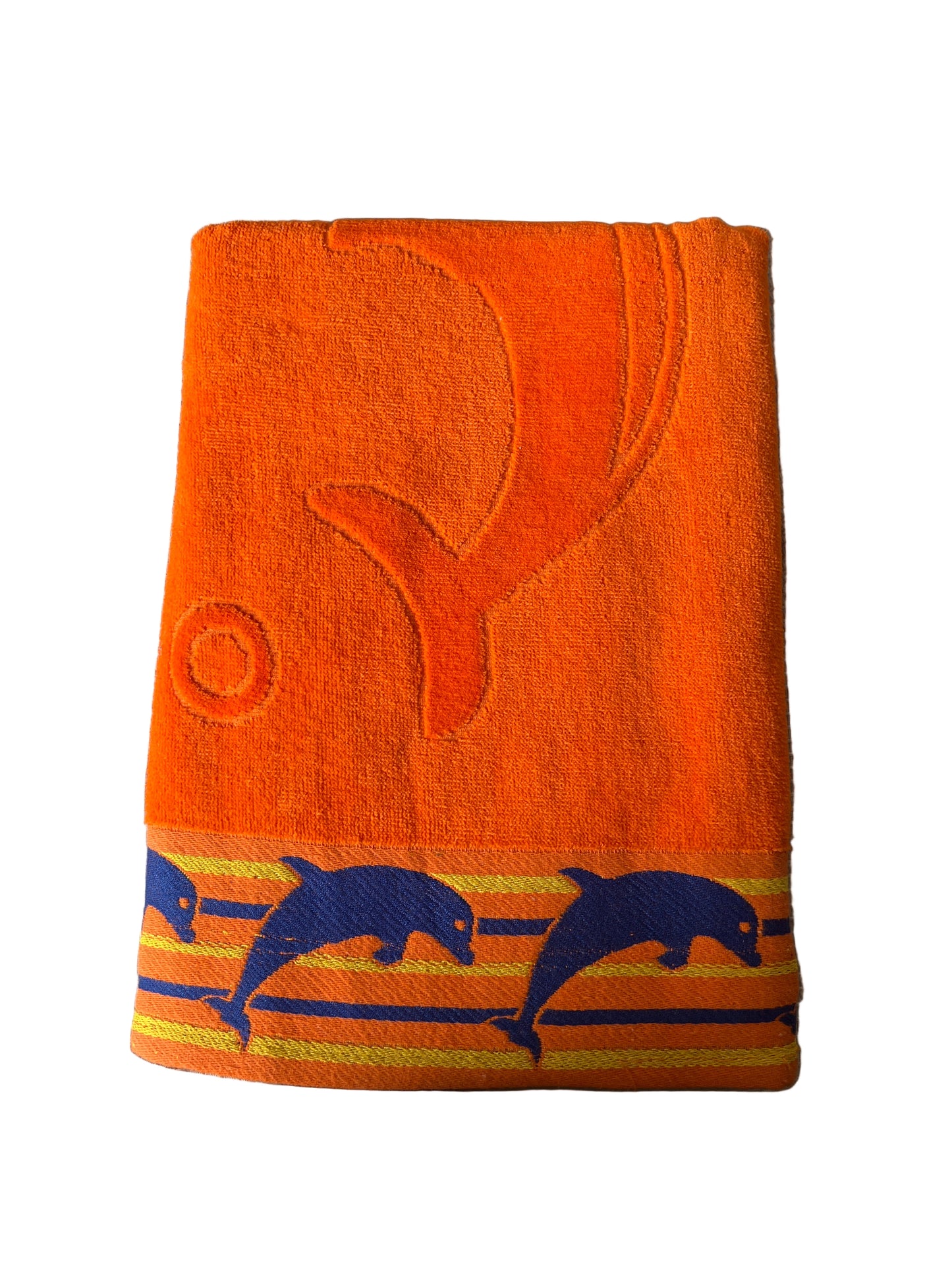 Diva - Children’s Jacquard Beach Towel - Dolphins