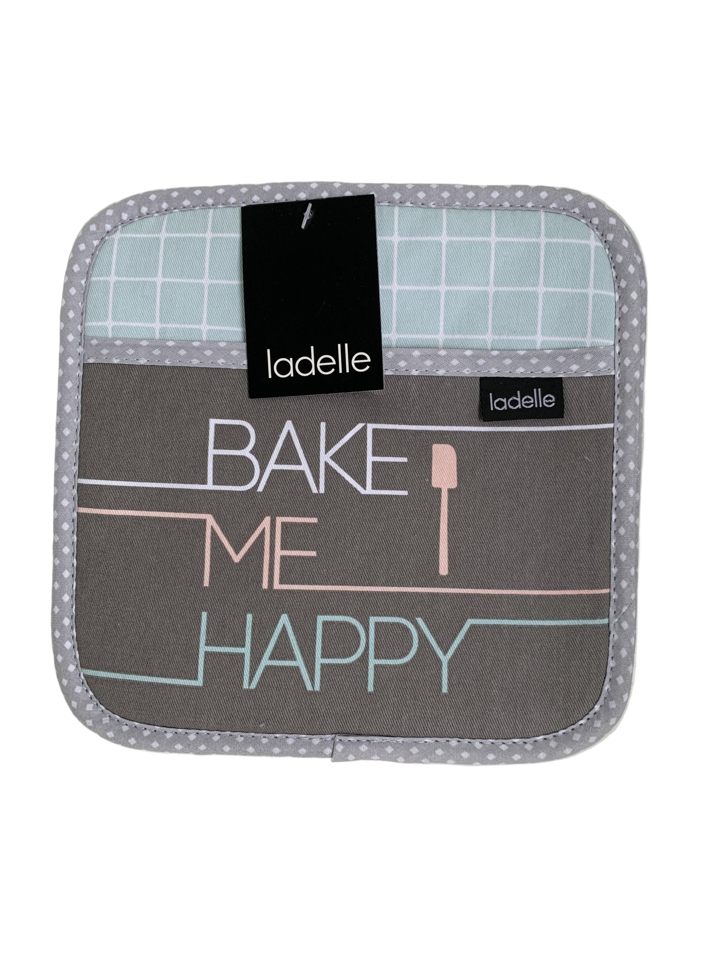 Ladelle Pot Mitt Bake Me Happy Set 2 image 0