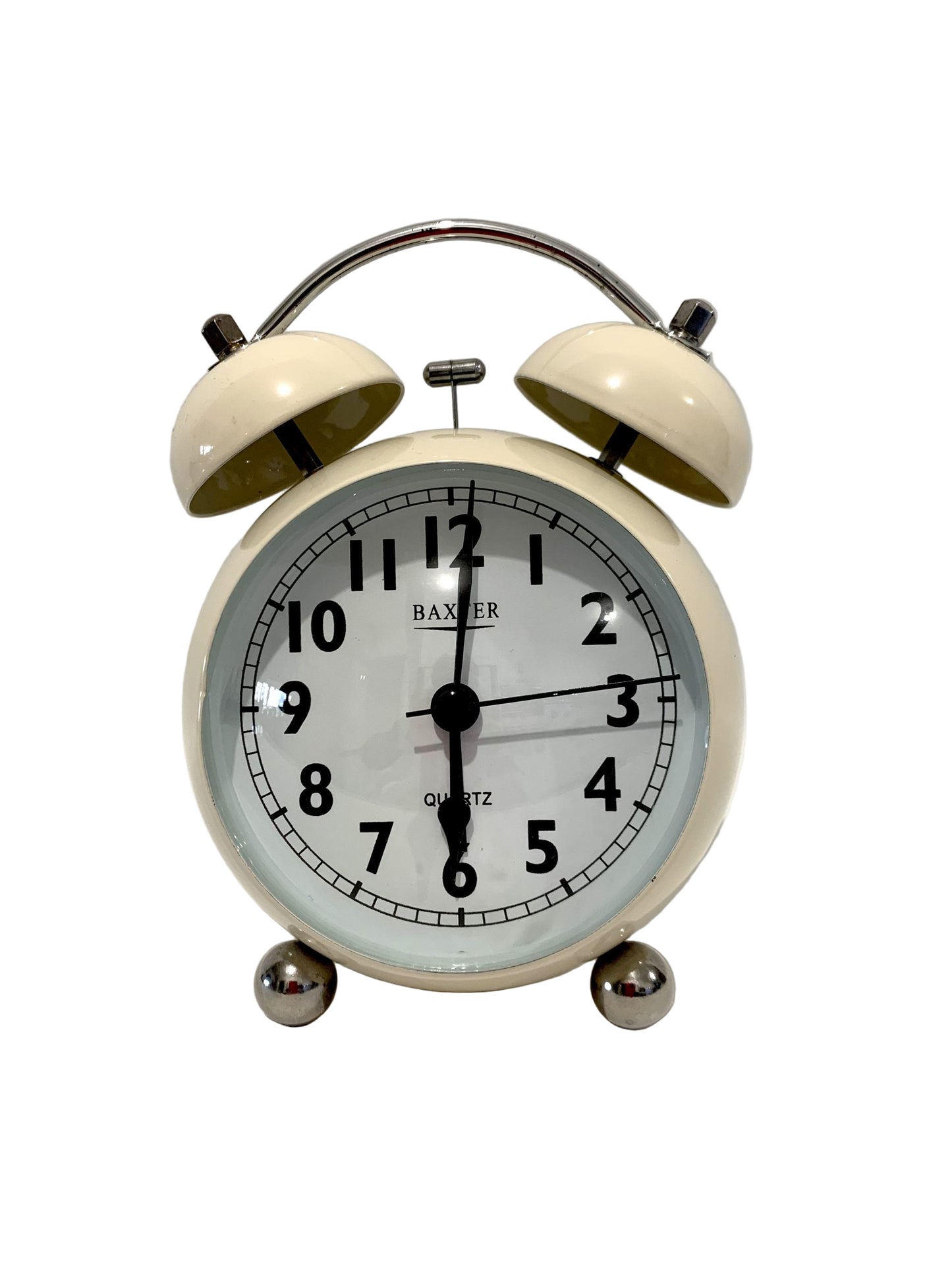 Bell Alarm Clock - Cream image 0