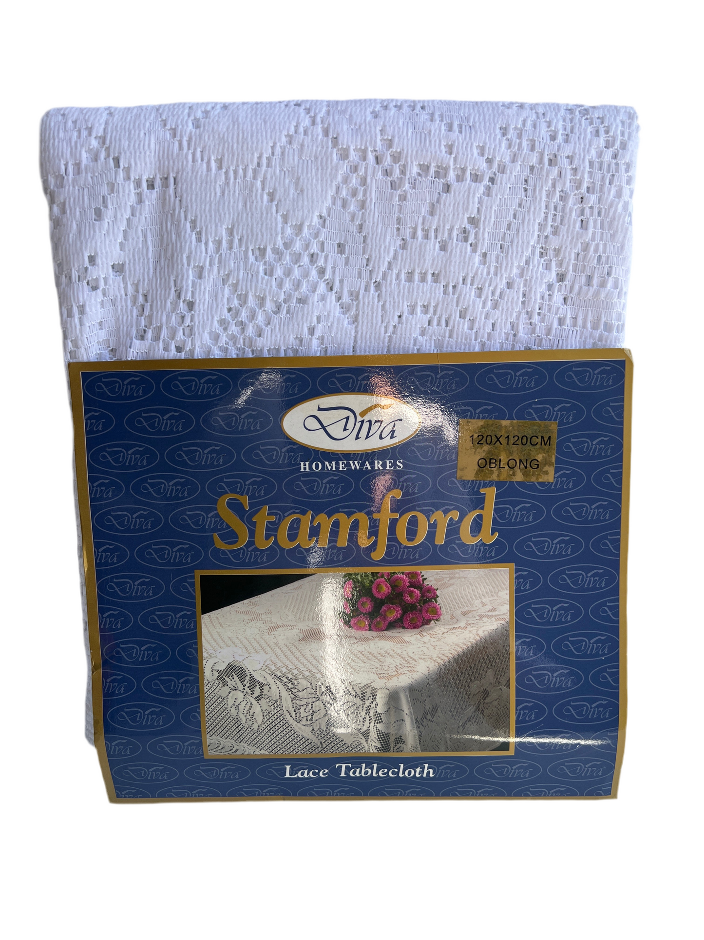 Stamford Lace Tablecloth 120cm x 120cm