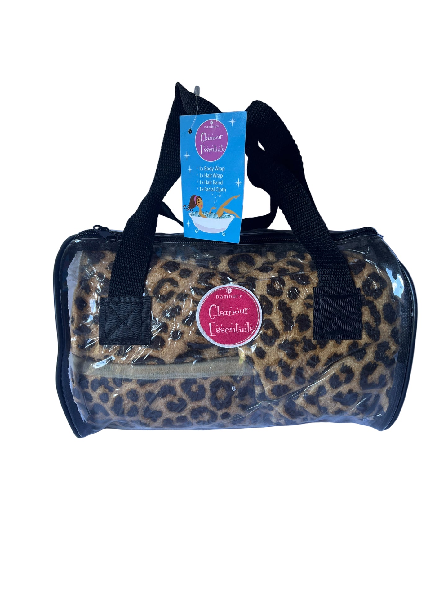 Glamour Essentials - Body Wrap, Hair Wrap, Hair Band & Facial Cloth