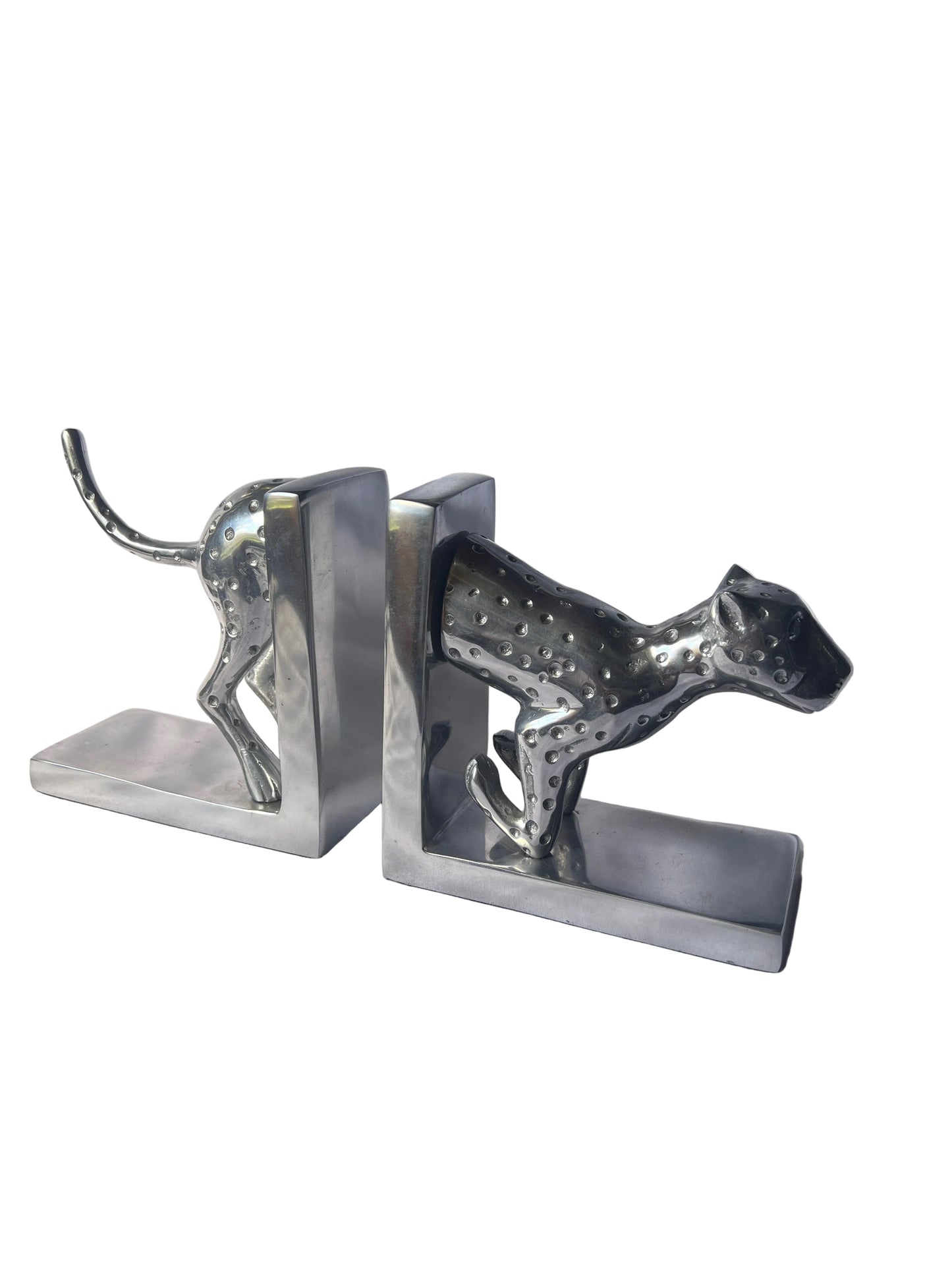 Book Ends Metal - Leopard