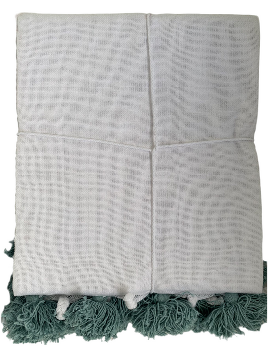 Bambury - Cotton Throw Teal