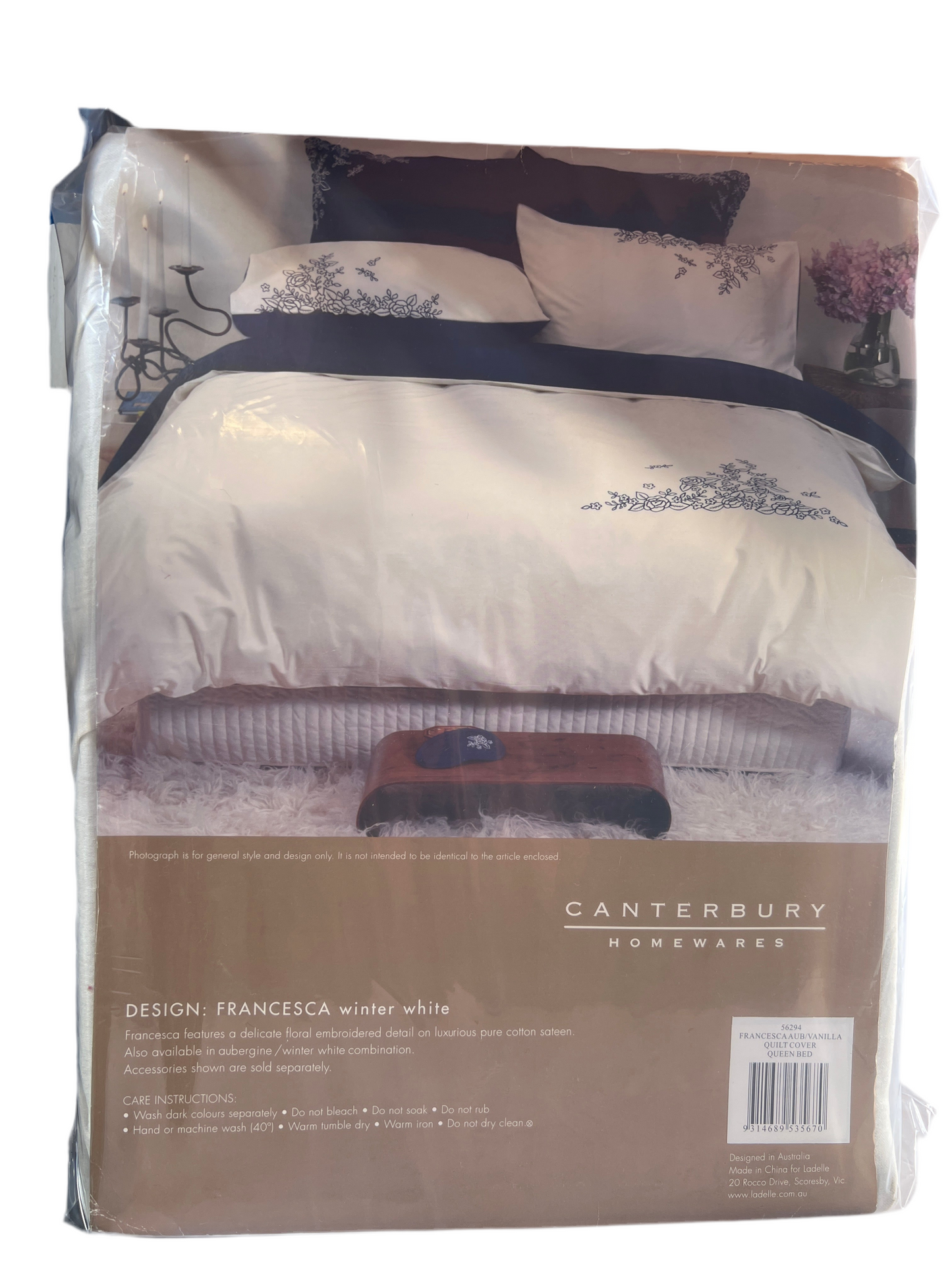 Canterbury - Queen - Francesca Quilt Package