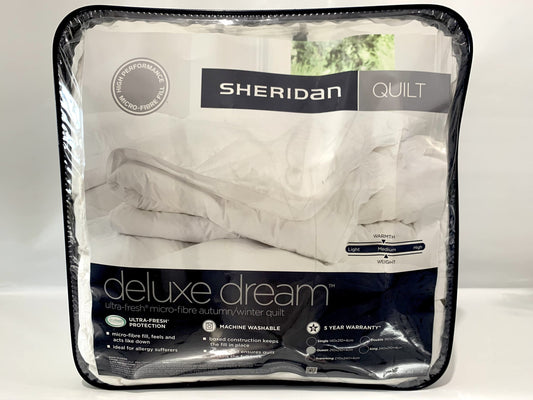 Sheridan - Deluxe Dream Ultra Fresh Micro-fibre Autumn/Winter Quilt - Queen image 0