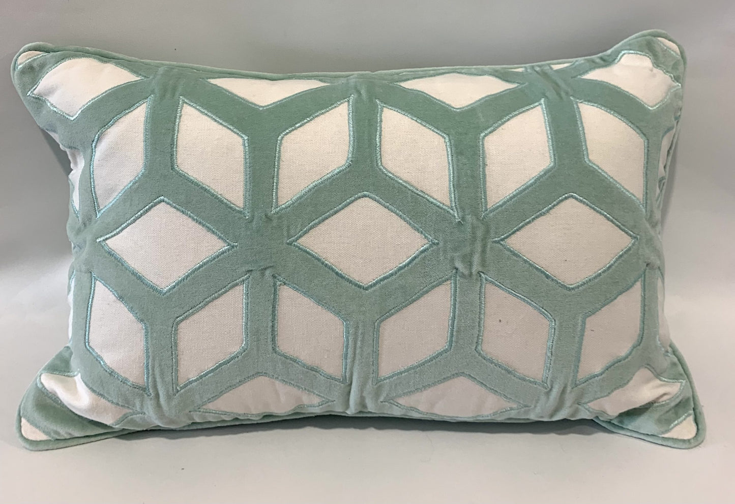 Paloma Cushion Ruby Mint 30 x 50cm image 0