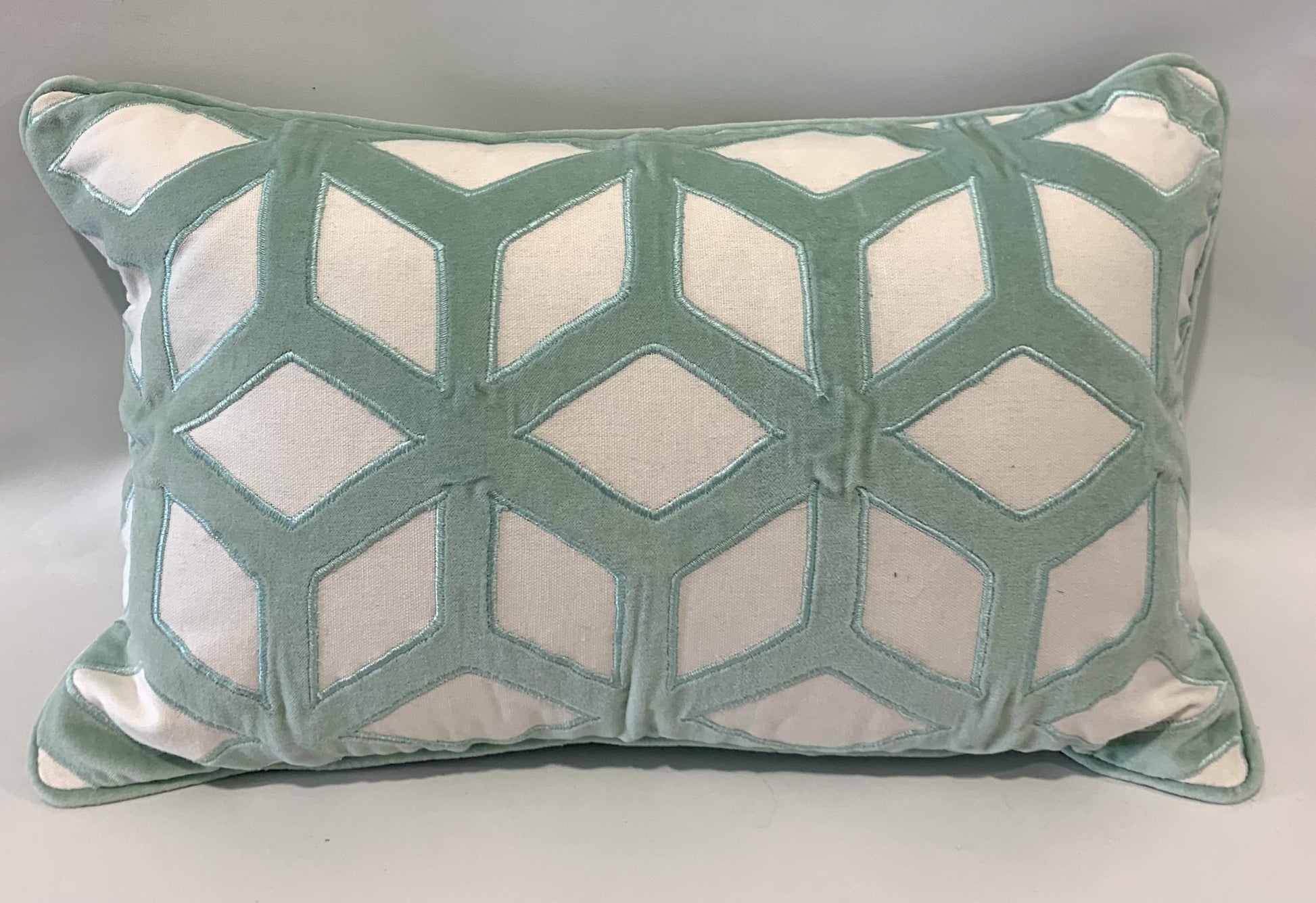 Paloma Cushion Ruby Mint 30 x 50cm image 0