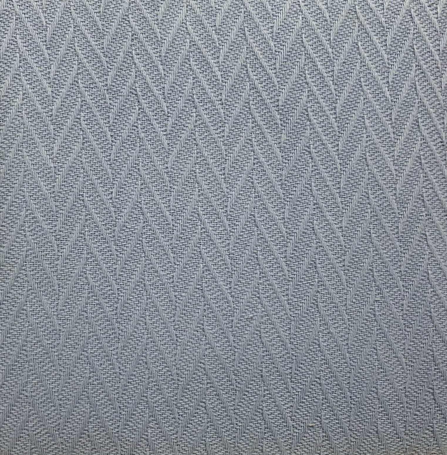 Bianca Single/Double - Cheshire Cotton Blanket Taupe - Pale Blue image