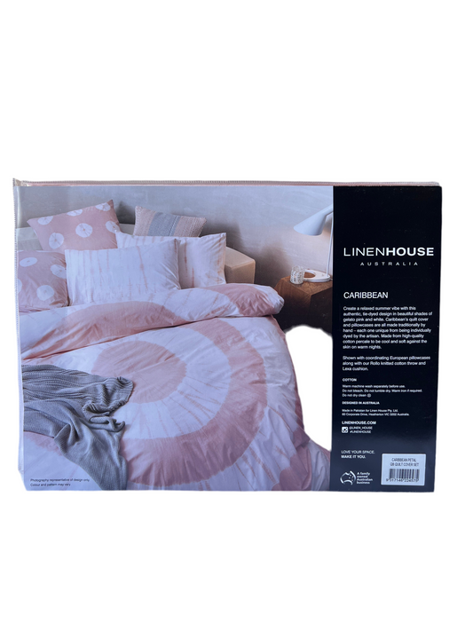 Linen House- King - Caribbean Petal Quilt Set