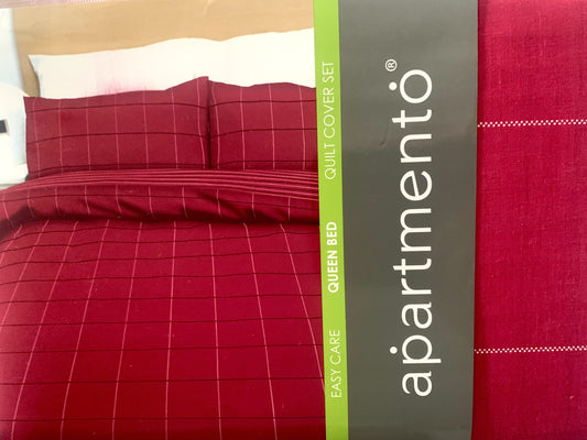 Apartmento Queen Quilt Set  Harvard Red image 0