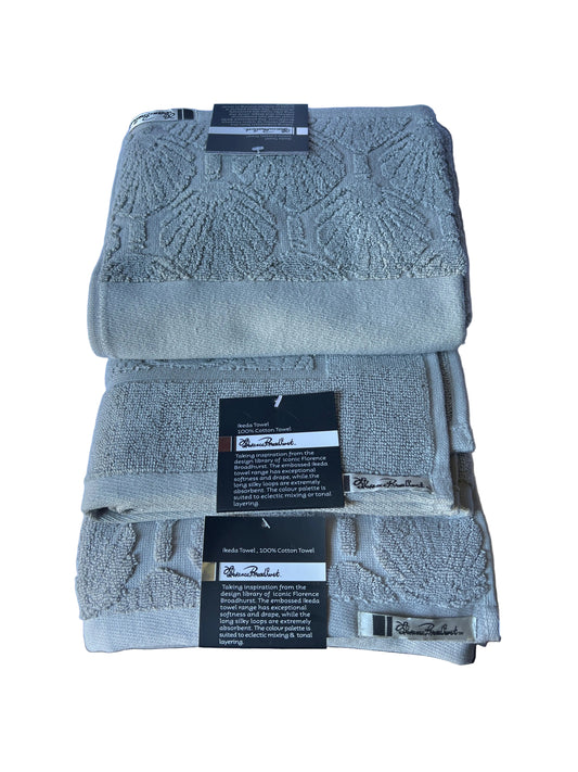 Florence Broadhurst - Ikeda - 3 pce Towel set - Silver