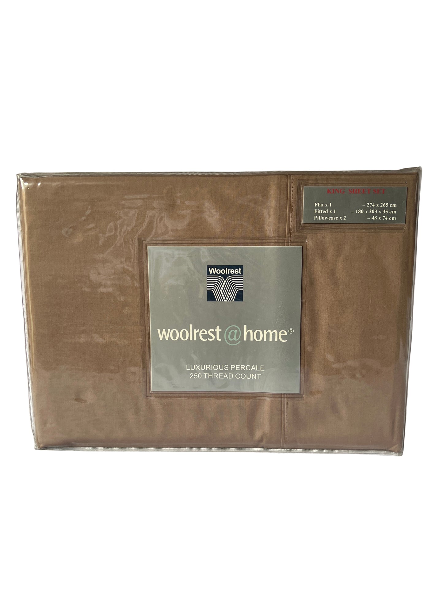 Woolrest Home - King - Sheet Set - Mushroom