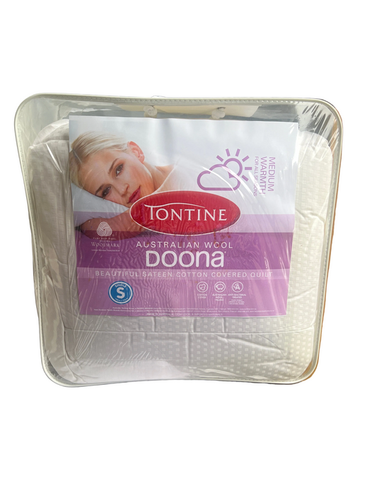 Tontine - Single - Australian Wool Doona - Medium Warmth