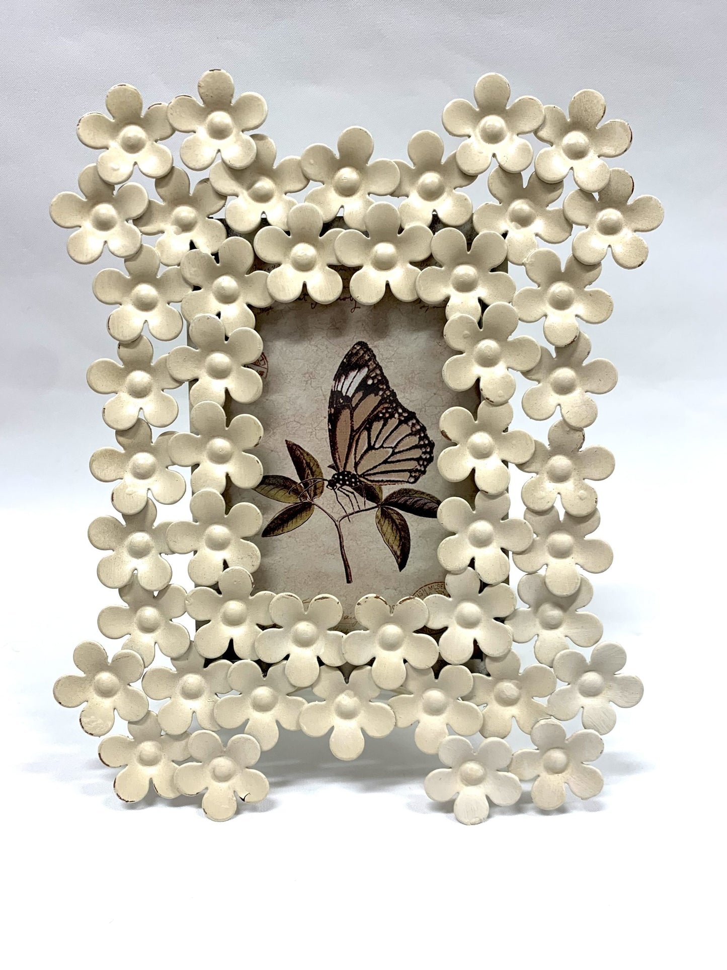 Metal Picture Frame - Flowers image 0