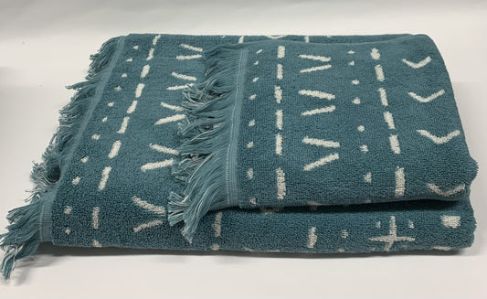Bambury - 2Pce Towel Set Nomad - Kingfisher image 0