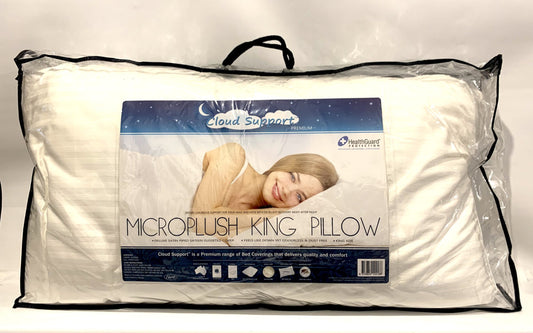 Cloud Support - Microplush King Pillow image 0