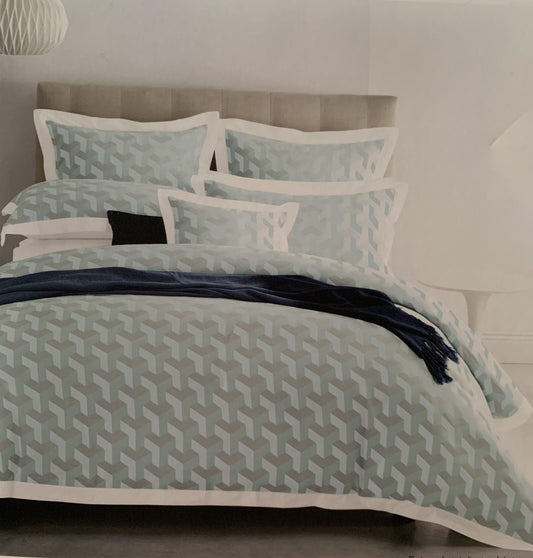 Royal Doulton Super King Quilt Set - Oscar Teal image 0