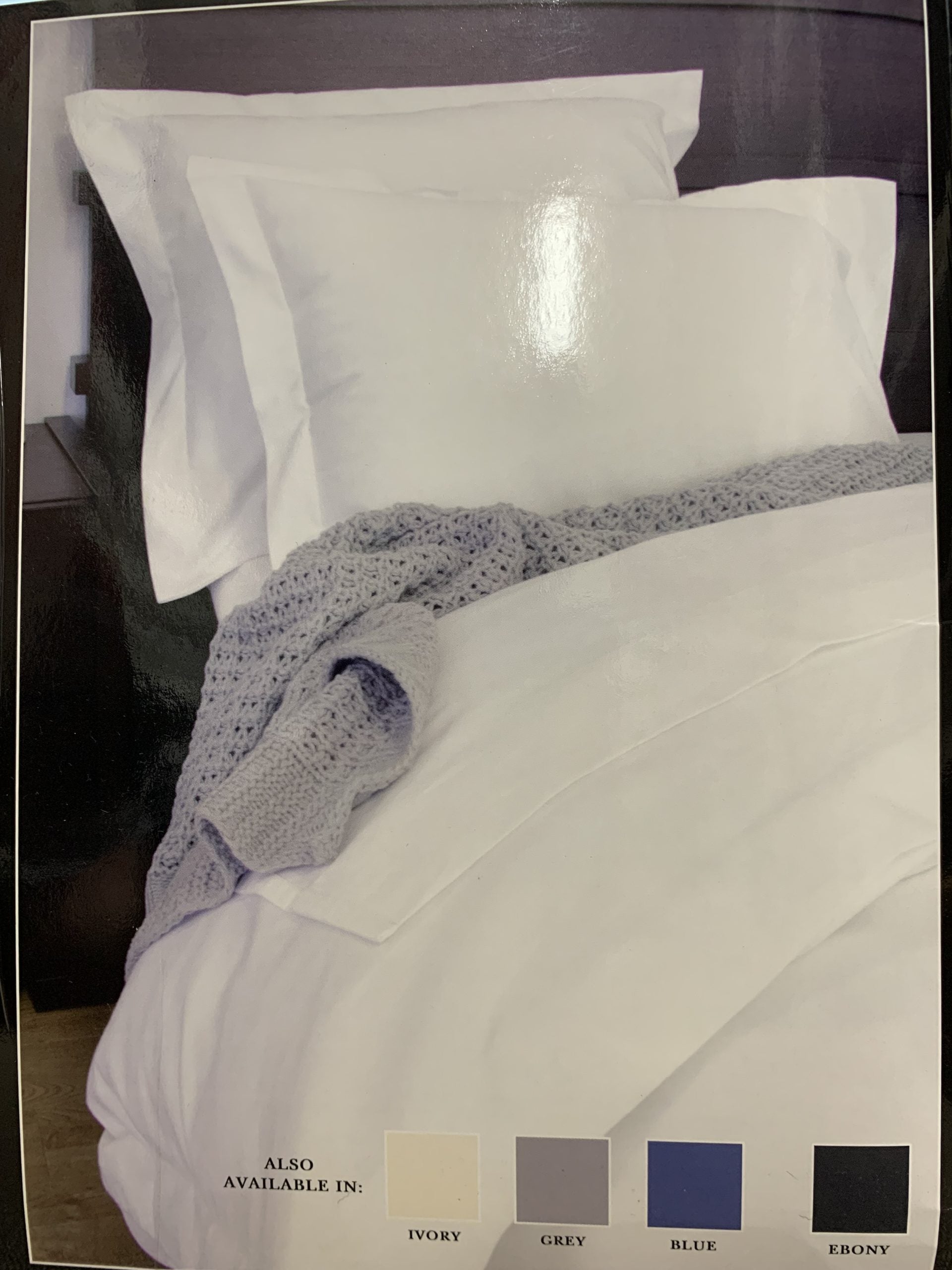 Ador Queen Quilt Set 1900thread count Cotton Rich- Charcoal image 0