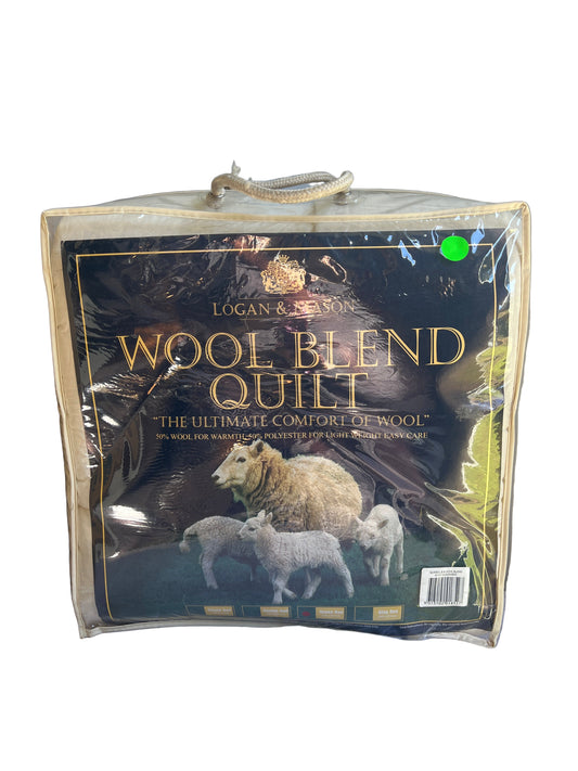 Logan & Mason- Queen -Wool Blend Quilt