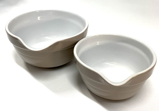 Retro Mixing Bowl Set - Beige image 0
