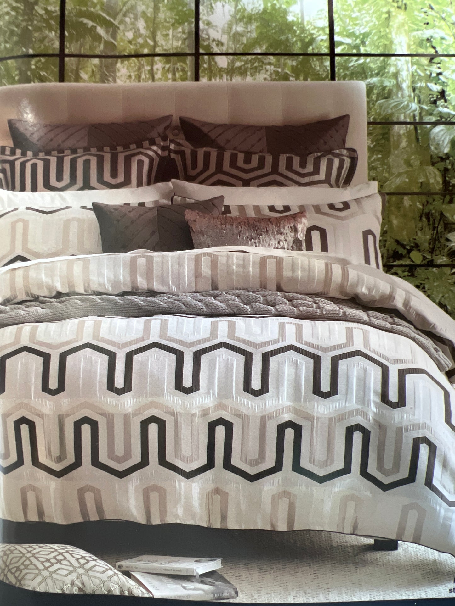 Logan & Mason - Super King - Omega Stone Quilt Package