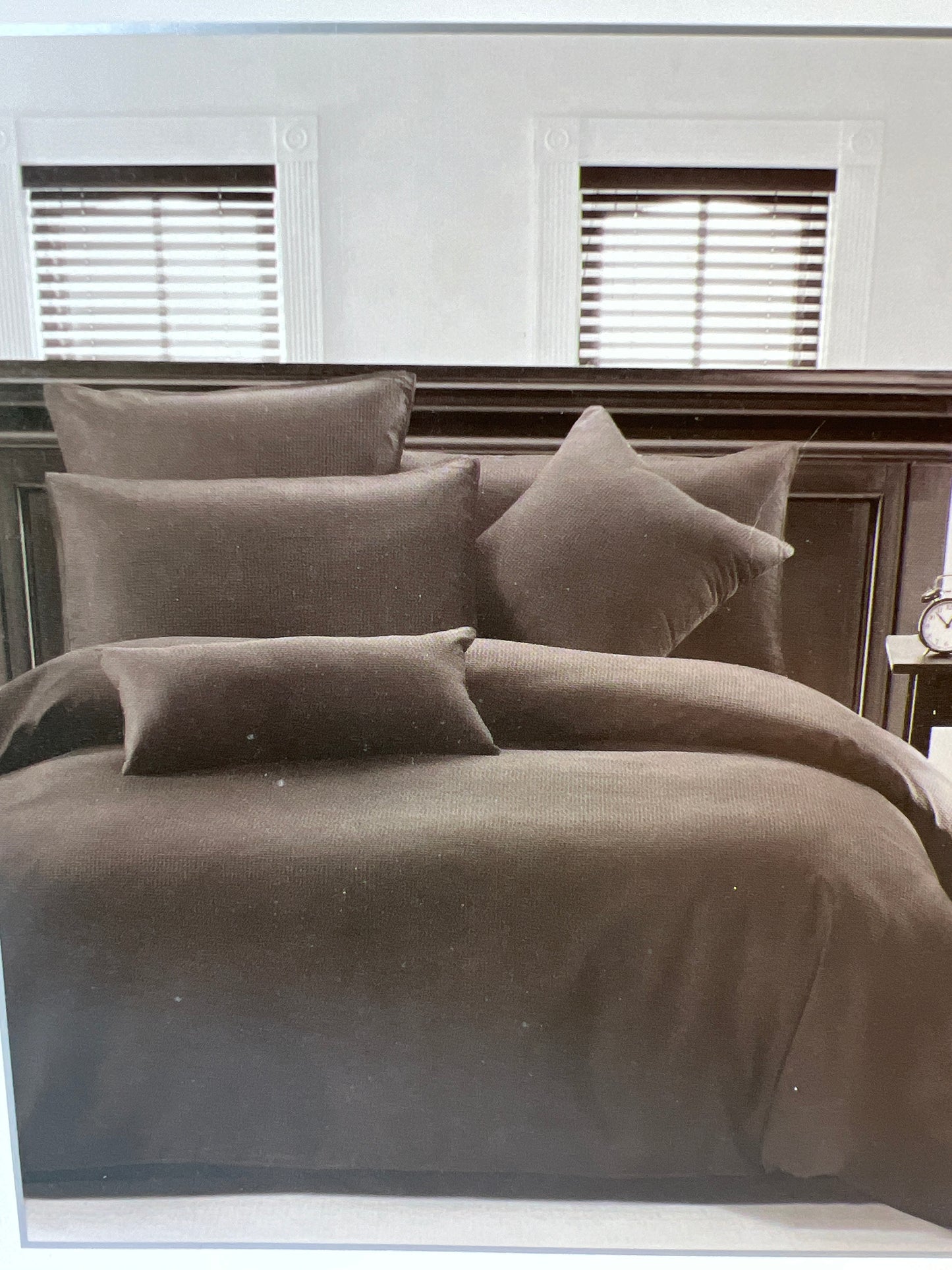 Ardor - King - Cotton Waffle Quilt Set- Granite