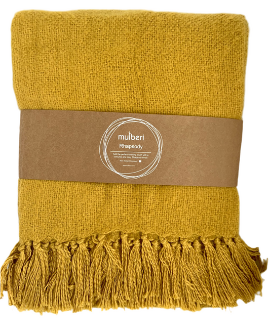 Mulberi Throw - Rhapsody Sulphur