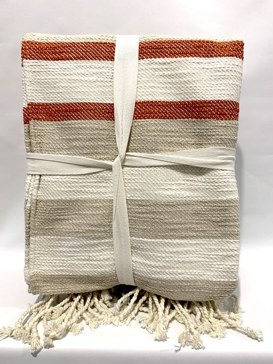 Astrid Stripe Throw - Multi image 1