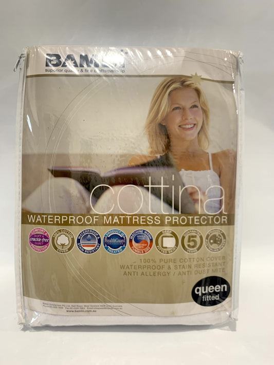 Bambi - Cottina Waterproof Mattress Protector - Queen image 0