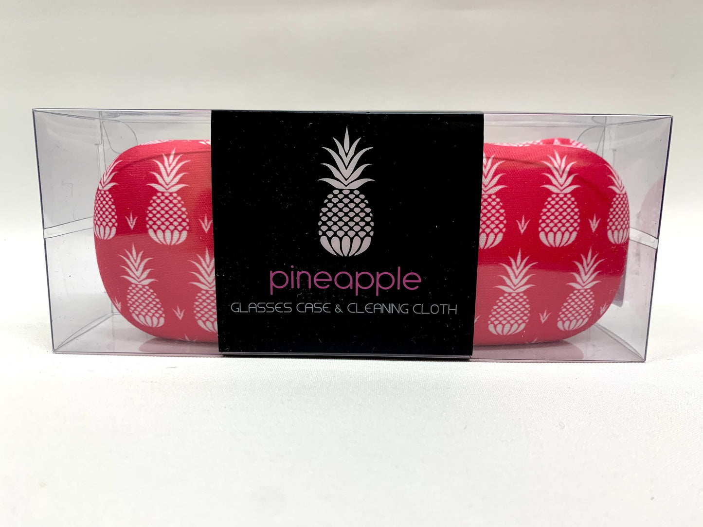 Glasses Cases & Cleaning Cloth - Pineapple image