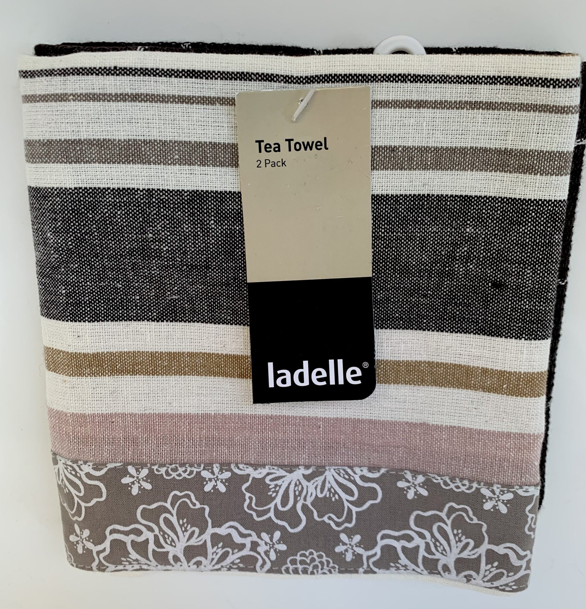 Ladelle T Towel 2 Pack Carmen Asst'd image 0