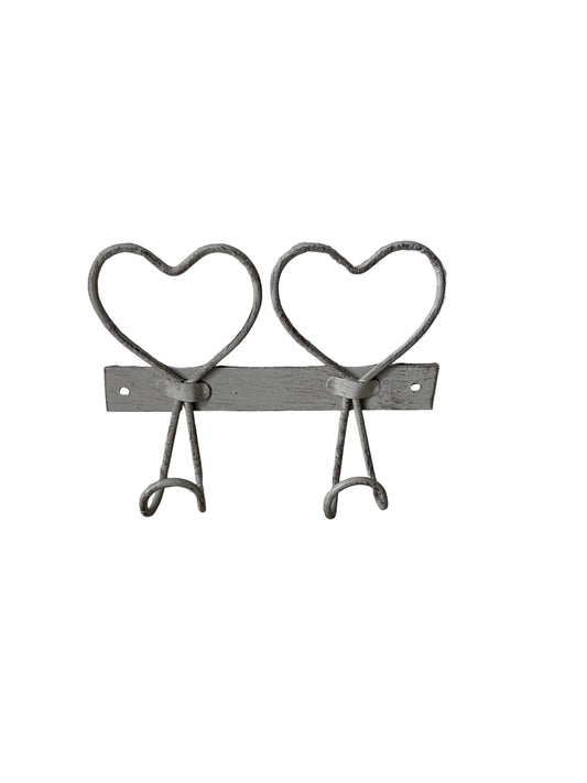 Heart Wall Hooks - Metal