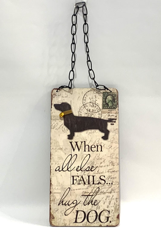 Dog & Cat Hanging Signs Home Decor image 0