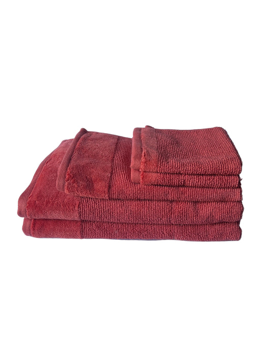 Bambury Costa 5 - Pce Towel Set - Paprika