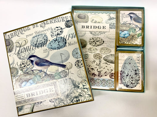Bridge Card Gift Set - Nest & Eggs image 0